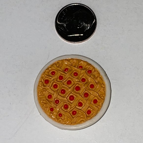 Barbie Pretend Play Food Toy Criss Cross Cherry Pie Kids Playset Accessory - Picture 5 of 5